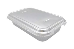 Aluminium Foil Airline Lunch Box